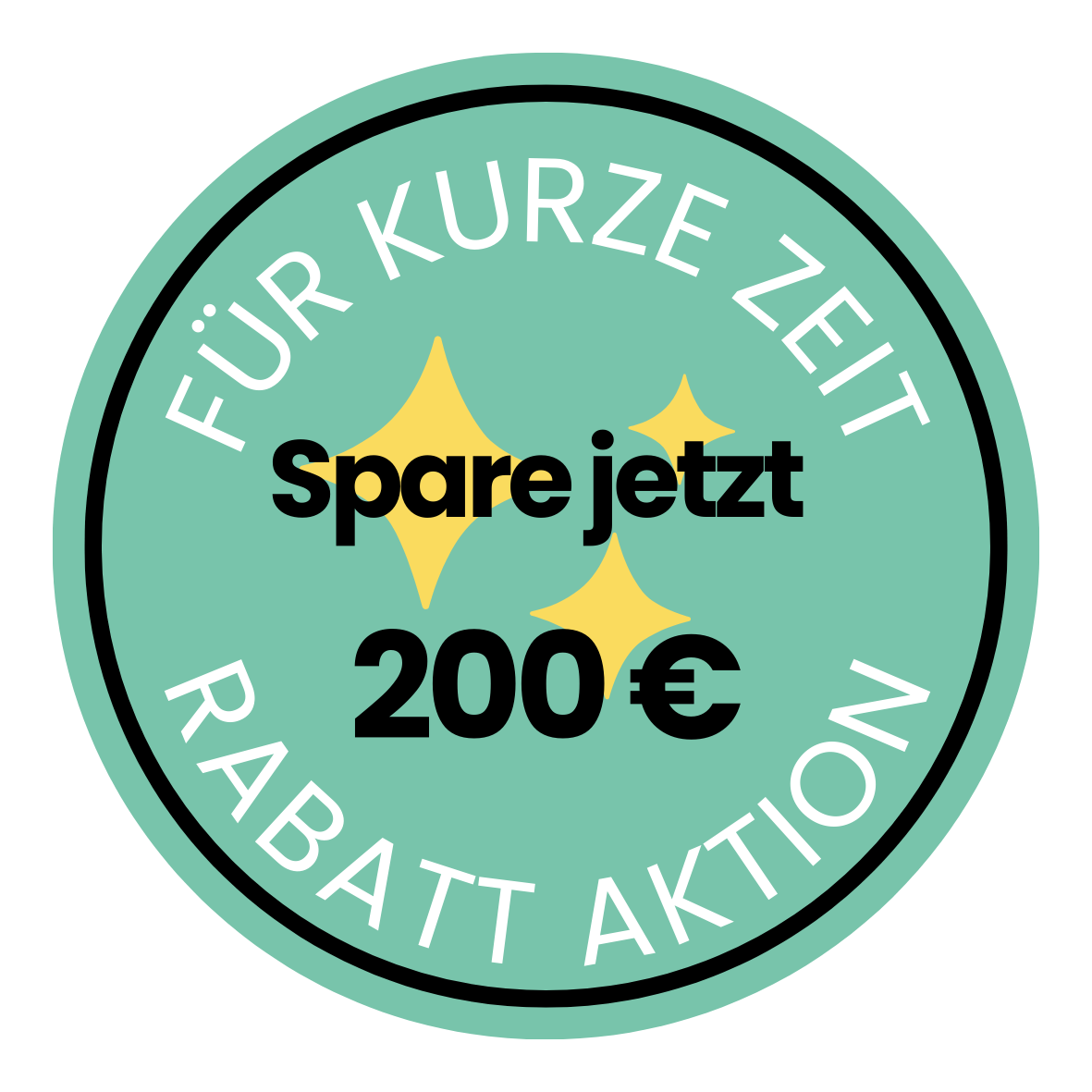 Spare 200 €