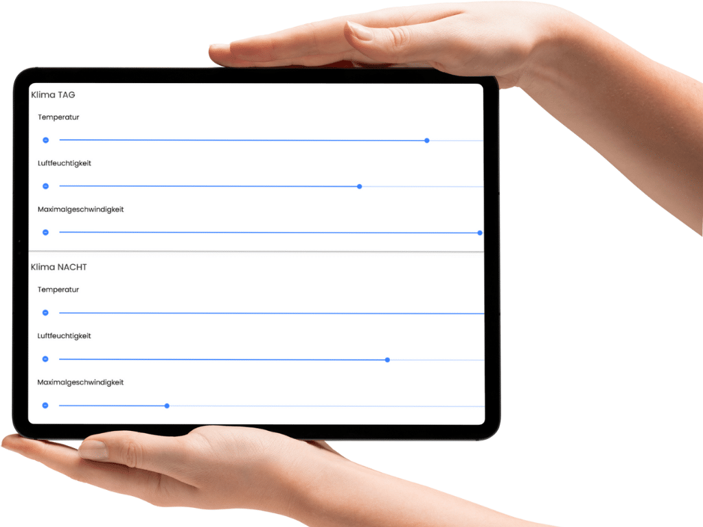 Plantalytix AIR App Tablet